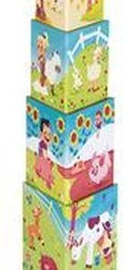 Janod Stapeltoren - Het Leven Op De Boerderij -leerzame-spellen Verkoopwinkel 140x840