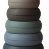 Mushie Stacking Tower Original - Stapelring Toren Pastel - Speelgoed - Stapeltoren - Stapelringen -leerzame-spellen Verkoopwinkel 326x840