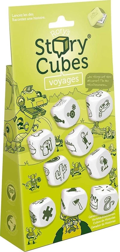 Asmodee Rory's Story Cubes Voyages Dobbelspel 6 Asmodee Rory's Story Cubes Voyages Dobbelspel - Afbeelding 4