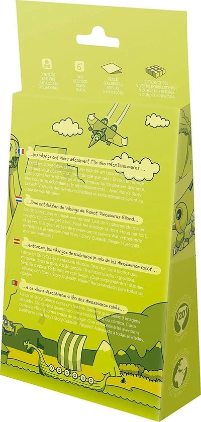 Asmodee Rory's Story Cubes Voyages Dobbelspel 7 Asmodee Rory's Story Cubes Voyages Dobbelspel - Afbeelding 5