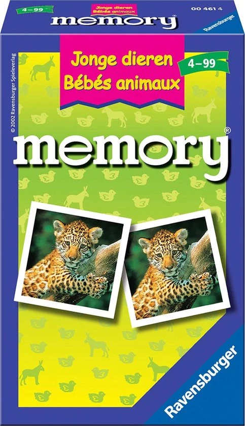 Ravensburger Jonge Dieren Memory® 3 Ravensburger Jonge Dieren Memory®