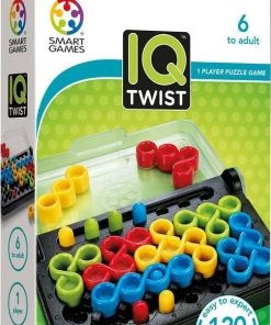 SmartGames - IQ Twist - Compacte Denkpuzzel - 120 Opdrachten