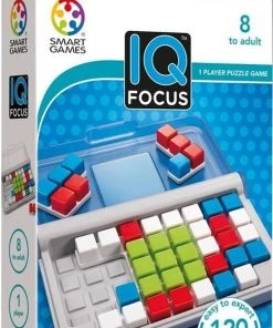 SmartGames - IQ Focus - 120 Opdrachten - Denkspel