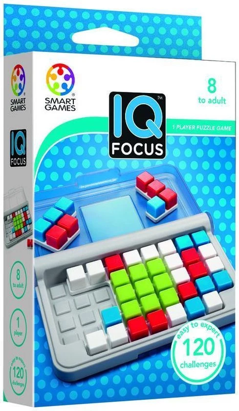 SmartGames - IQ Focus - 120 Opdrachten - Denkspel 8 SmartGames - IQ Focus - 120 Opdrachten - Denkspel - Afbeelding 6
