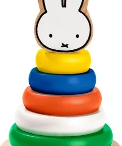 Bambolino Toys - Nijntje Houten Stapeltoren - Educatief Speelgoed - Stapelpyramide -leerzame-spellen Verkoopwinkel 494x840