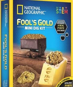 ORBICO National Geographic - Pyriet Te Ontdekken | Fool's Gold Set (Impulse Mini Dig Fool's Gold)