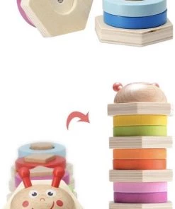 Merkloos Rups Puzzel – Vormenpuzzels - Vormenstoof - Stapeltoren - Puzzels - Montessori - Houten Speelgoed - Educatief Speelgoed - Kleurrijk - Puzzel - Kinderspeelgoed - Geometrisch - Klassiek Speelgoed - Uitdagend - Oog-hand Coördinatie -leerzame-spellen Verkoopwinkel 500x840