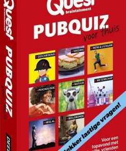 Quest Pubquiz Voor Thuis Deel 2 - Spel - Leuk Cadeau