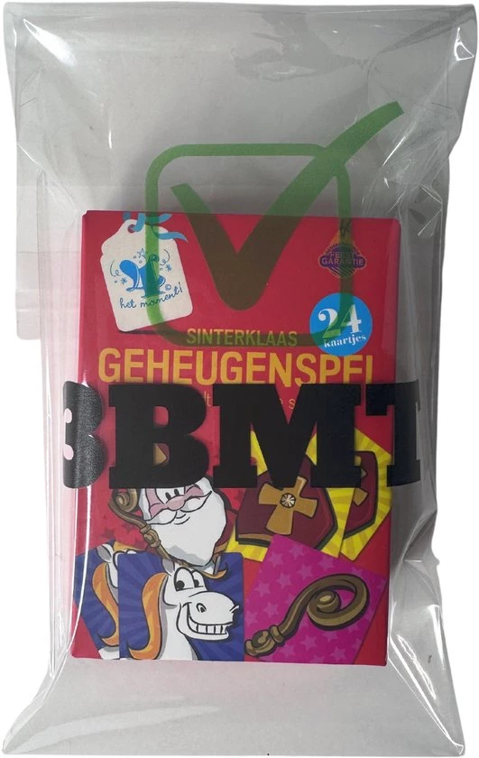 3 BMT 3BMT Sinterklaas Spel - Memory In Sinterklaas Thema 3 3 BMT 3BMT Sinterklaas Spel - Memory In Sinterklaas Thema