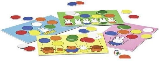 Ravensburger Nijntje Bonte Ballonnen - Ballonnenspel - Educatief Spel 4 Ravensburger Nijntje Bonte Ballonnen - Ballonnenspel - Educatief Spel - Afbeelding 2