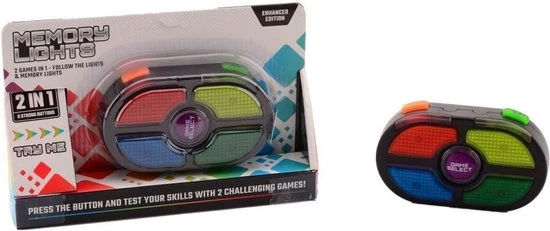 Basic Memory Lights 2in1 Volgspel Uitgebreide Editie + Licht En Geluid 3 Basic Memory Lights 2in1 Volgspel Uitgebreide Editie + Licht En Geluid