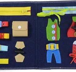 PROSIN? Busy Board - Educational Toys -Basisvaardigheidsbord - Montessori - Motoriek Speelgoed - Leerspeelgoed - Leren - Ontwikkeling - Veter Strikken - Knopen Leggen - Educatieve Spellen - Ik Leer - Leerzaam Speelgoed - Speelgoed -leerzame-spellen Verkoopwinkel 550x236