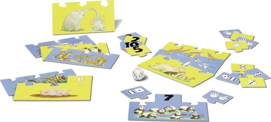 Ravensburger Ik Kan Al Tellen! - Leerspel 5 Ravensburger Ik Kan Al Tellen! - Leerspel - Afbeelding 3