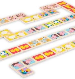 New Classic Toys Domino Spel - Boerderij Dieren - Inclusief Handige Opbergzak -leerzame-spellen Verkoopwinkel 550x258 2