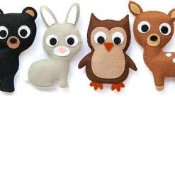 Knutselen Meisjes - Knutselen Jongens - Knutselpakket Meisjes En Jongens - Forest Animals Bosdieren - Naaiset Kinderen - WoodyDoody -leerzame-spellen Verkoopwinkel 550x259 1