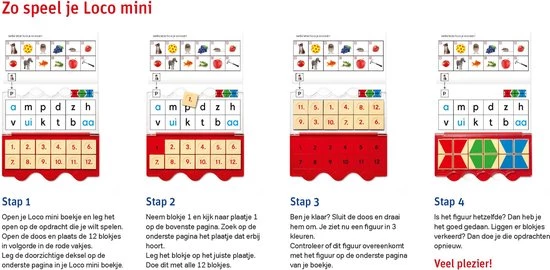 Basisdoos Loco Mini - Educatief Spel Loco (exclusief Boekje) 5 Basisdoos Loco Mini - Educatief Spel Loco (exclusief Boekje) - Afbeelding 3