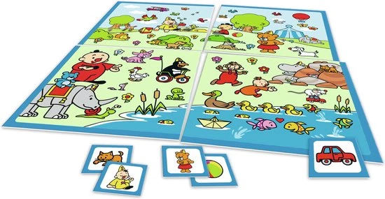 Bumba Spel - Mijn Groot Zoekspel - 5 Zoekplaten En 126 Kaartjes 5 Bumba Spel - Mijn Groot Zoekspel - 5 Zoekplaten En 126 Kaartjes - Afbeelding 3
