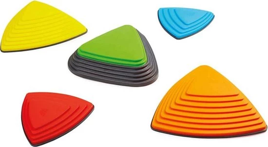 Gonge Stuiterende Rivierstenen Stapstenen Evenwicht Balans Educatief Speelgoed 5 Gonge Stuiterende Rivierstenen Stapstenen Evenwicht Balans Educatief Speelgoed - Afbeelding 3