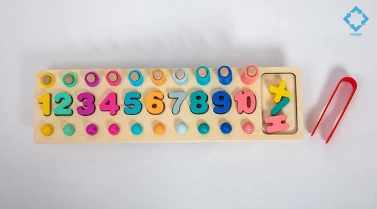 Houten Vormenspel - Magnetische - Educatief - 3 T/m 6 Jaar - Fdbw 7 Houten Vormenspel - Magnetische - Educatief - 3 T/m 6 Jaar - Fdbw - Afbeelding 5