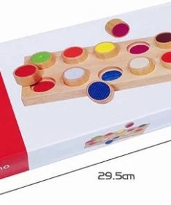 WoodyDoody Montessori Sensorisch Speelgoed - Raakgevoelig Speelgoed - Houten Speelgoed - Sensory Play - Sensopatisch Speelgoed - Hoogwaardig Veilig Hardhout - Zintuiglijk Spel Voor Personen Met Visuele Beperkingen -leerzame-spellen Verkoopwinkel 550x305 3