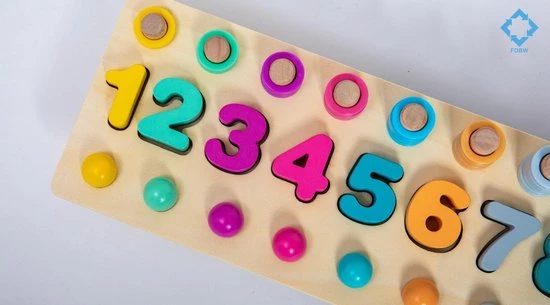 Houten Vormenspel - Magnetische - Educatief - 3 T/m 6 Jaar - Fdbw 5 Houten Vormenspel - Magnetische - Educatief - 3 T/m 6 Jaar - Fdbw - Afbeelding 3