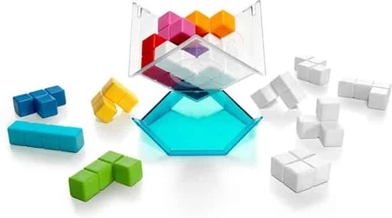 SmartGames - Cubiq - Denkspel - 80 Opdrachten 5 SmartGames - Cubiq - Denkspel - 80 Opdrachten - Afbeelding 3