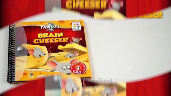 SmartGames - BrainCheeser - Magnetisch Reisspel - 48 Opdrachten - Brainteaser 4 SmartGames - BrainCheeser - Magnetisch Reisspel - 48 Opdrachten - Brainteaser - Afbeelding 2