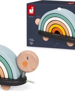 Janod Sweet Cocoon - Schildpad Regenboog -leerzame-spellen Verkoopwinkel 550x312 5