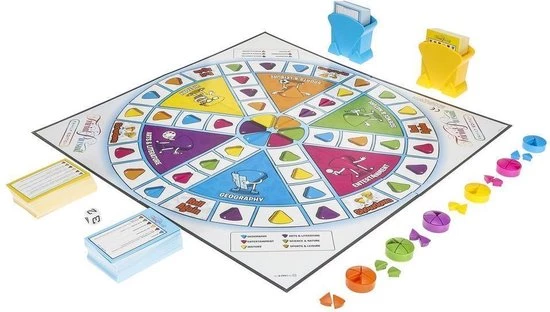 Hasbro Gaming Trivial Pursuit Familie Belgische Editie - Bordspel 7 Hasbro Gaming Trivial Pursuit Familie Belgische Editie - Bordspel - Afbeelding 5