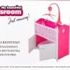 Basic My Beautiful Dollsroom Houten Poppen-Ledikant Met Muziek Roze/Wit