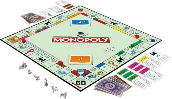 Hasbro Gaming Monopoly - Original Edition - English Version 5 Hasbro Gaming Monopoly - Original Edition - English Version - Afbeelding 3