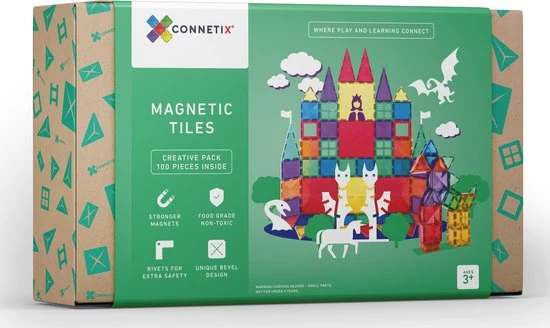 Connetix Tiles Connetix - 24delig Motion Pack - Magnetisch Constructiespeelgoed 23 Connetix Tiles Connetix - 24delig Motion Pack - Magnetisch Constructiespeelgoed - Afbeelding 21
