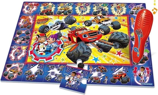 Clementoni Blaze And The Monster Machines Interactieve Quiz Puzzel 4 Clementoni Blaze And The Monster Machines Interactieve Quiz Puzzel - Afbeelding 2