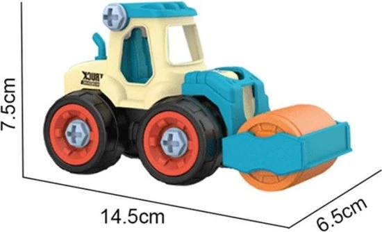 Merkloos Montage Auto Set Van 4 Met Schroeven En Schroevendraaier | Leren Bouwen | STEM Speelgoed | Educatief Montessori 7 Merkloos Montage Auto Set Van 4 Met Schroeven En Schroevendraaier | Leren Bouwen | STEM Speelgoed | Educatief Montessori - Afbeelding 5