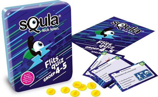 Identity Games Squla Flitsquiz Groep 4 5 - Educatief Kaartspel 6 Identity Games Squla Flitsquiz Groep 4 5 - Educatief Kaartspel - Afbeelding 4