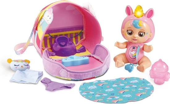 VTech Little Love Lilou Gaat Overal Naartoe ? Educatief Speelgoed ? Met Schattige Tas & Baby Bedje ? 1 Tot 6 Jaar 9 VTech Little Love Lilou Gaat Overal Naartoe ? Educatief Speelgoed ? Met Schattige Tas & Baby Bedje ? 1 Tot 6 Jaar - Afbeelding 7