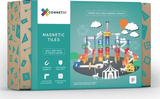 Connetix Tiles Connetix - 24delig Motion Pack - Magnetisch Constructiespeelgoed 20 Connetix Tiles Connetix - 24delig Motion Pack - Magnetisch Constructiespeelgoed - Afbeelding 18