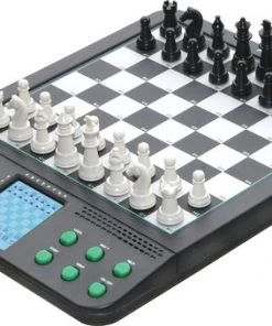 Merkloos Schaakcomputer | Electronisch Schaakbord | Magnetische Schaakstukken | 8 In 1 Computer | Schaakset | Schaakspel | Schaakles | Dammen | 4 Op Een Rij | Reversi -leerzame-spellen Verkoopwinkel 550x339 6