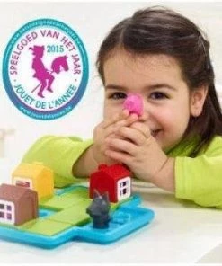 SmartGames - Drie Kleine Biggetjes Deluxe - Kleuterspel - 48 Opdrachten 24 SmartGames - Drie Kleine Biggetjes Deluxe - Kleuterspel - 48 Opdrachten -leerzame-spellen Verkoopwinkel 550x340