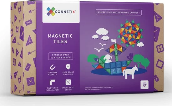 Connetix Tiles Connetix - 24delig Motion Pack - Magnetisch Constructiespeelgoed 21 Connetix Tiles Connetix - 24delig Motion Pack - Magnetisch Constructiespeelgoed - Afbeelding 19