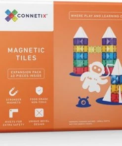 Connetix Tiles Connetix - Creative Pack 100 Stuks - Magnetisch Constructiespeelgoed -leerzame-spellen Verkoopwinkel 550x344 3