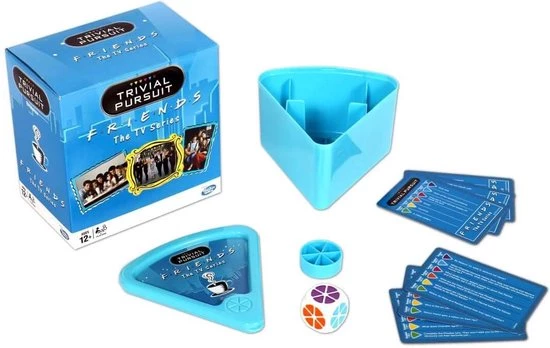 Winning Moves Trivial Pursuit Friends - Engelstalig Spel 4 Winning Moves Trivial Pursuit Friends - Engelstalig Spel - Afbeelding 2