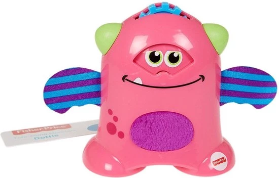 Fisher-Price Fisher Price Tote Langs Monster - Roze 5 Fisher-Price Fisher Price Tote Langs Monster - Roze - Afbeelding 3