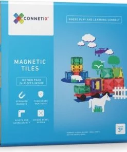 Connetix Tiles Connetix - 24delig Motion Pack - Magnetisch Constructiespeelgoed