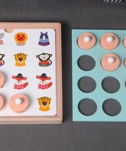 Cartoon World Memory Bordspel Voor Kinderen| Educatief Speelgoed | Houten Geheugen Spel Plaatjes| Memorie Schaak Spel | Memory Chess | 12 Unieke Plaatjes -leerzame-spellen Verkoopwinkel 550x360 4