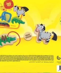 SES - Veter Dieren - Rijg De Vilten Dieren Vast Aan De Houten Plankjes - Met 4 Houten Plankjes En 4 Gekleurde Veters Om Te Rijgen -leerzame-spellen Verkoopwinkel 550x363 5