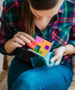 SmartGames - Cubiq - Denkspel - 80 Opdrachten 19 SmartGames - Cubiq - Denkspel - 80 Opdrachten -leerzame-spellen Verkoopwinkel 550x366 129