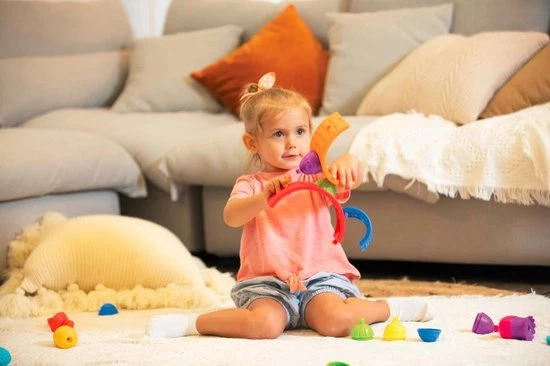 Lalaboom - Regenboog En Educatieve Kralen (13 St) 9 Lalaboom - Regenboog En Educatieve Kralen (13 St) - Afbeelding 7