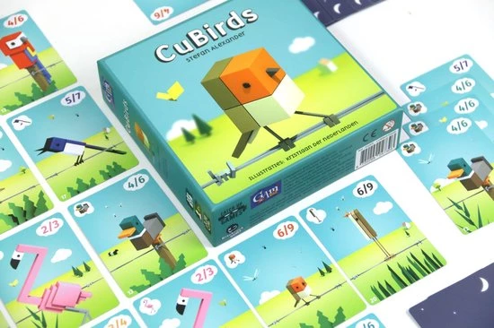 Gam'inBIZ CuBirds + Wild Cards - 2 Kaartspellen Van Kristiaan Der Nederlanden 6 Gam'inBIZ CuBirds + Wild Cards - 2 Kaartspellen Van Kristiaan Der Nederlanden - Afbeelding 4