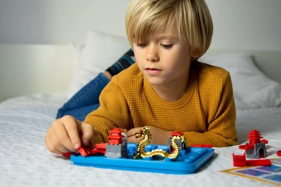 SmartGames - Temple Connection - Breinbreker - 80 Opdrachten - Dragon Edition 8 SmartGames - Temple Connection - Breinbreker - 80 Opdrachten - Dragon Edition - Afbeelding 6